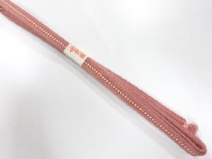 未使用品　正絹　帯留め用　手組三分紐